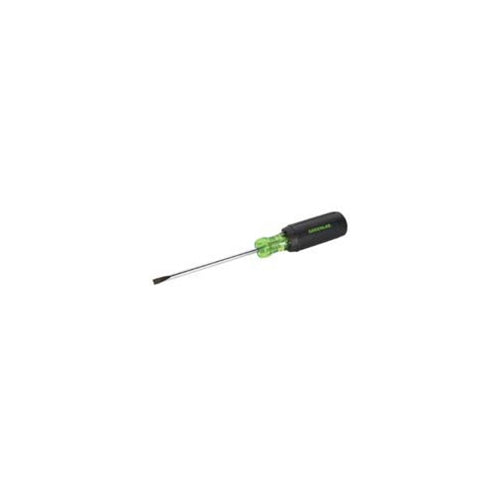 Greenlee 0153-21C Round Shank 3/16" x 4" Flat Blade Screwdriver