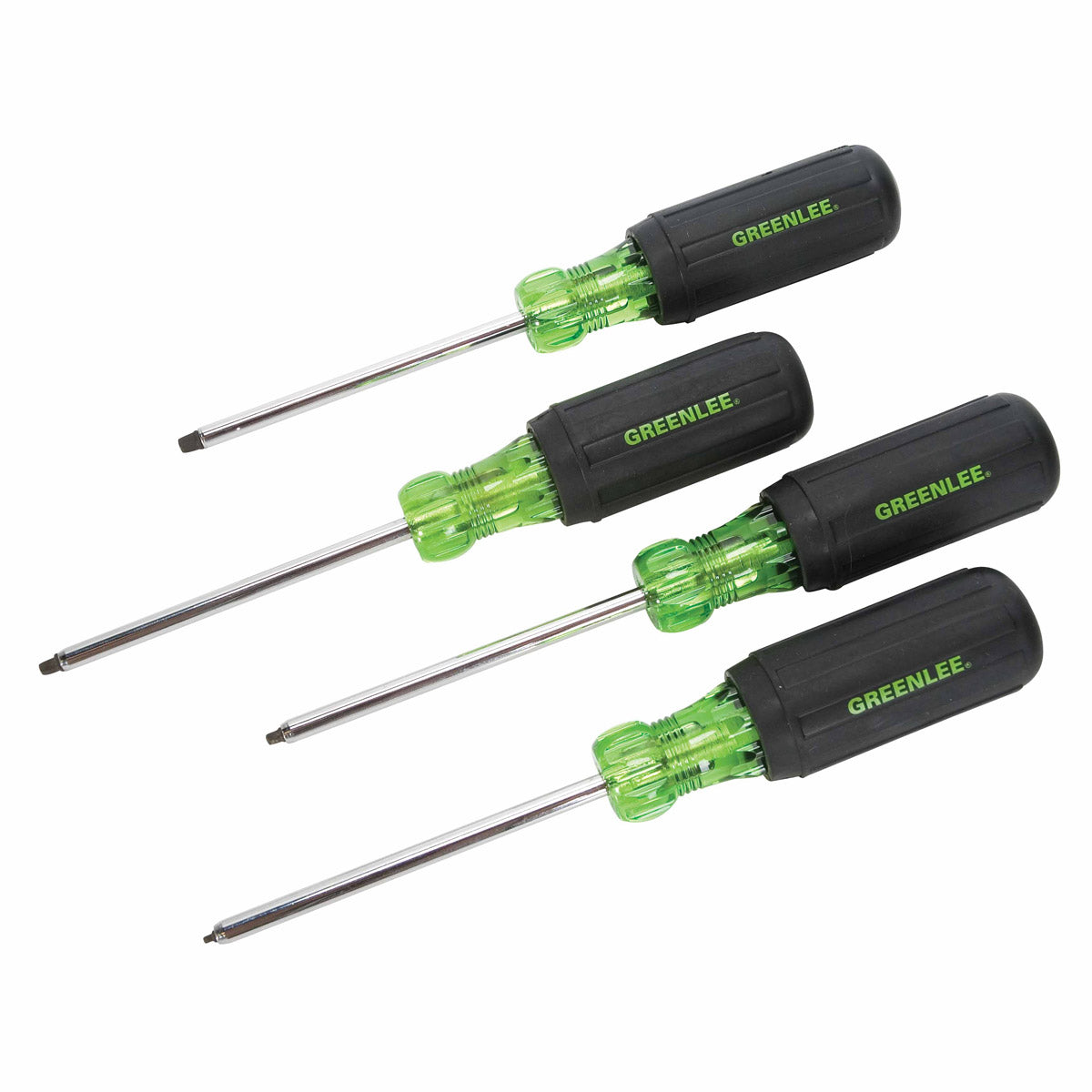 Greenlee 0353-01C 4-Piece Square-Recess Tip Driver Set - 3