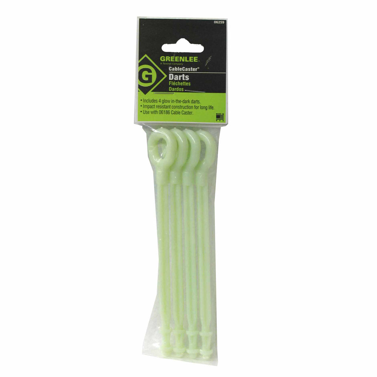 Greenlee 06259 CableCaster Replacement Darts (Pack of 4) - 3