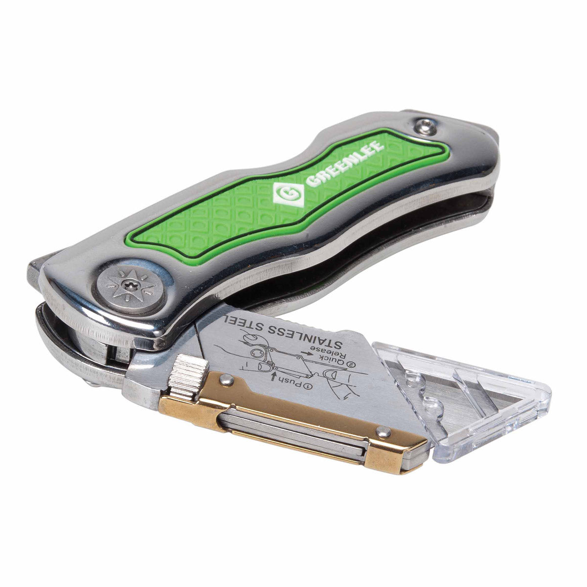 Greenlee 0652-22 Folding Utility Knife - 4