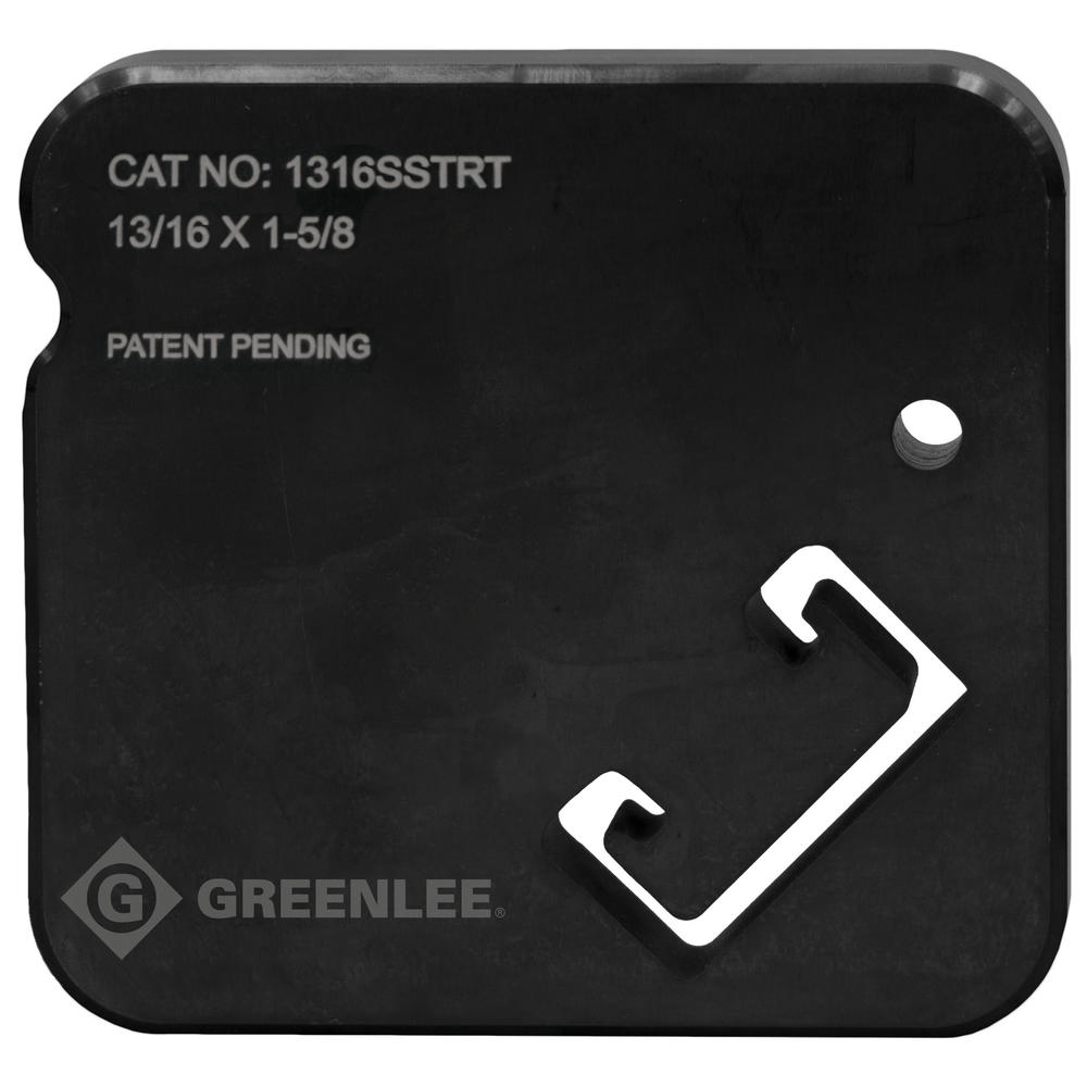 Greenlee 1316SSTRT Dies, 13/16 Single Strut