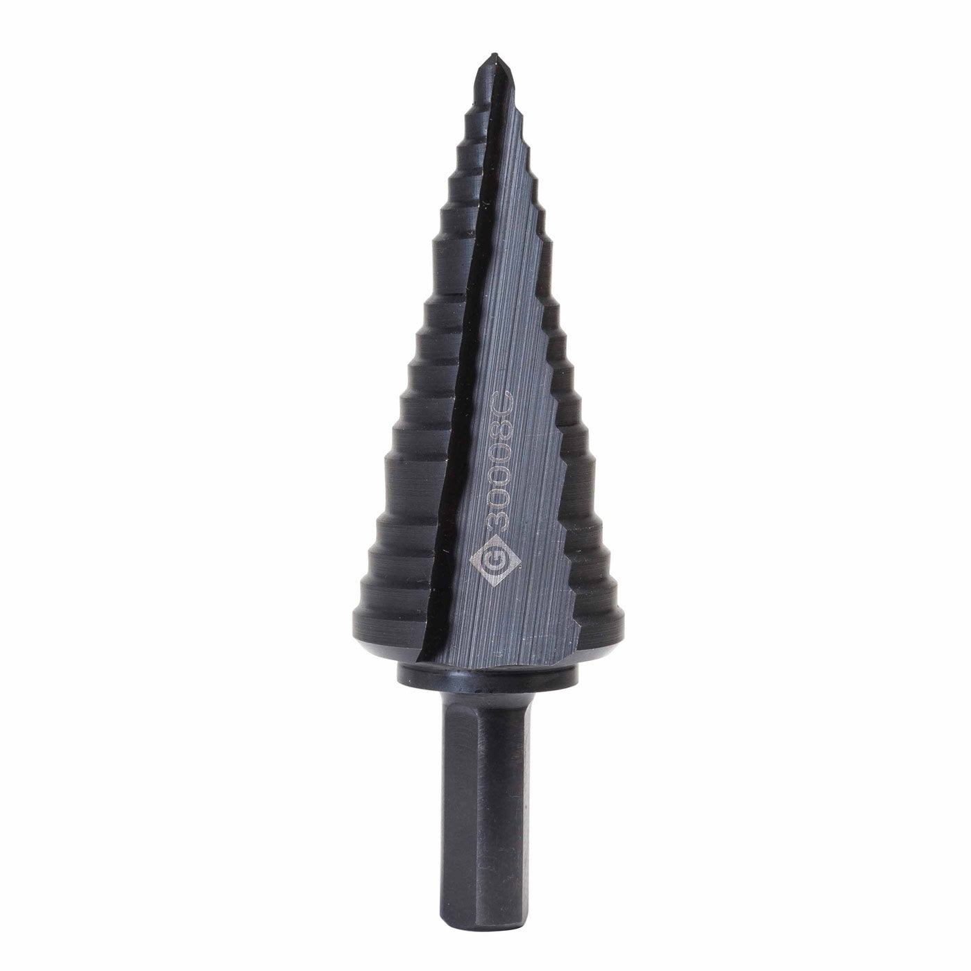 Greenlee 30008C #8 XT Cobalt Step Bit - 1/2", 7/8", 1-1/8" - 2