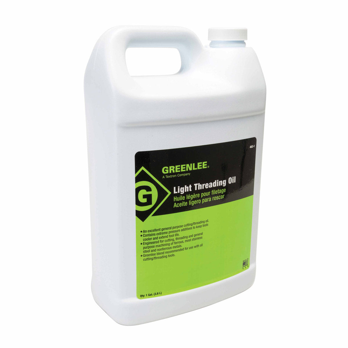 Greenlee 463-1 Threading Oil, 1 gallon - 2