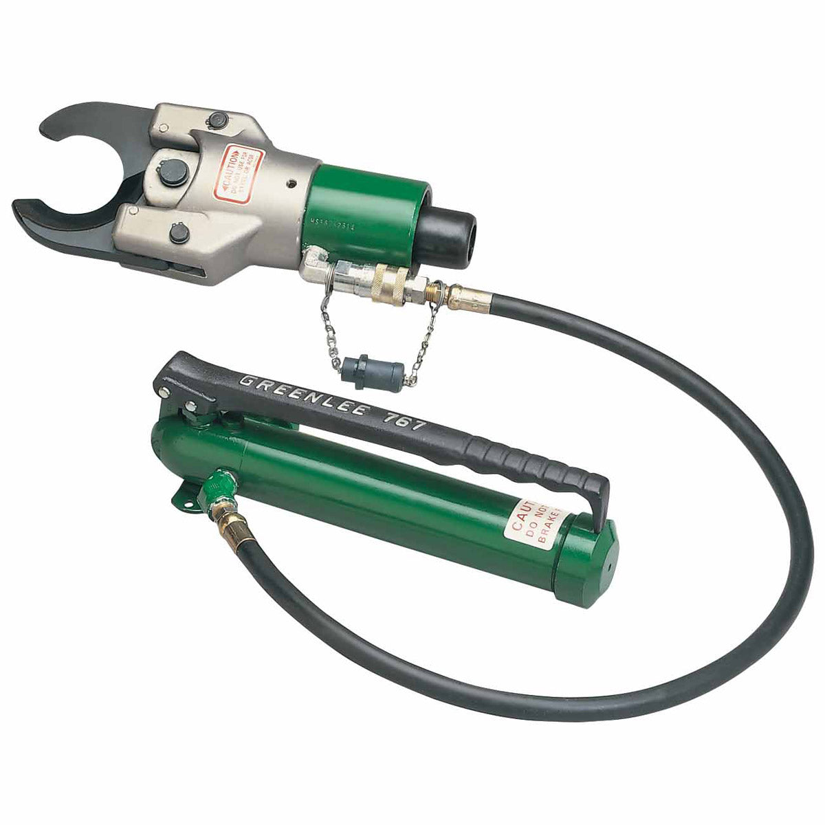 Greenlee 750H767 Hydraulic Cable Cutter with 767 Hand Pump - 2