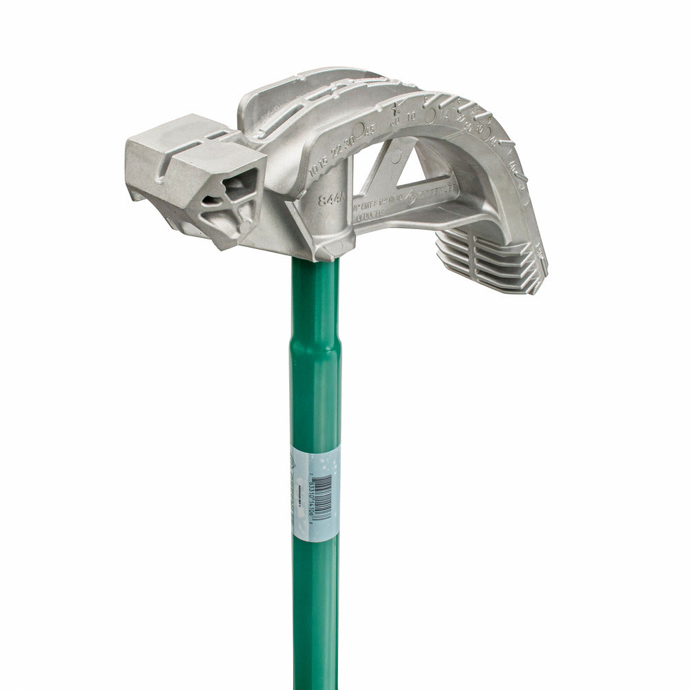 Greenlee 844AH Dual-Shoe Hand Bender with Handle 1/2" EMT/Rigid/IMC, 3/4" EMT - 3