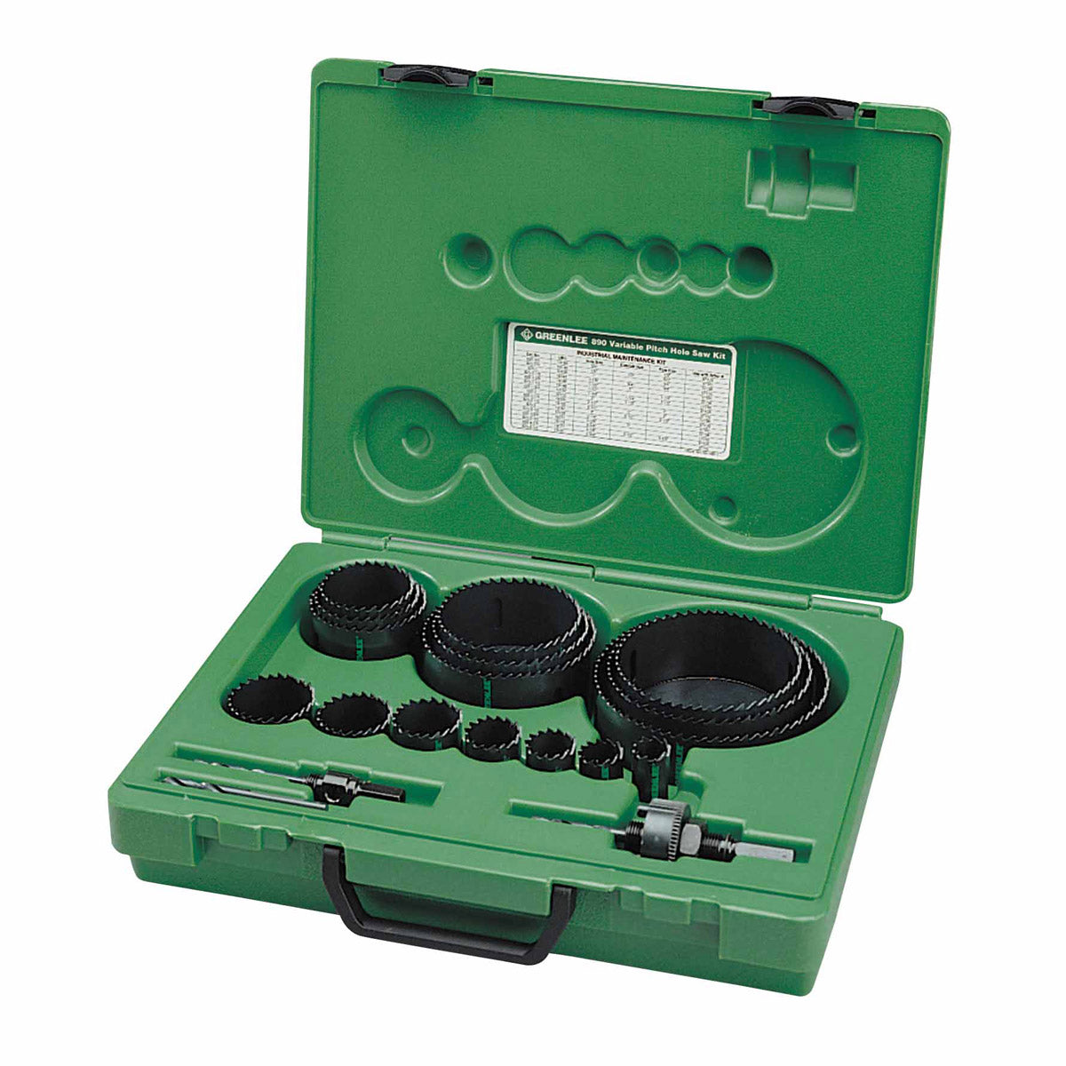 Greenlee 890 Industrial Hole Saw Set - 3