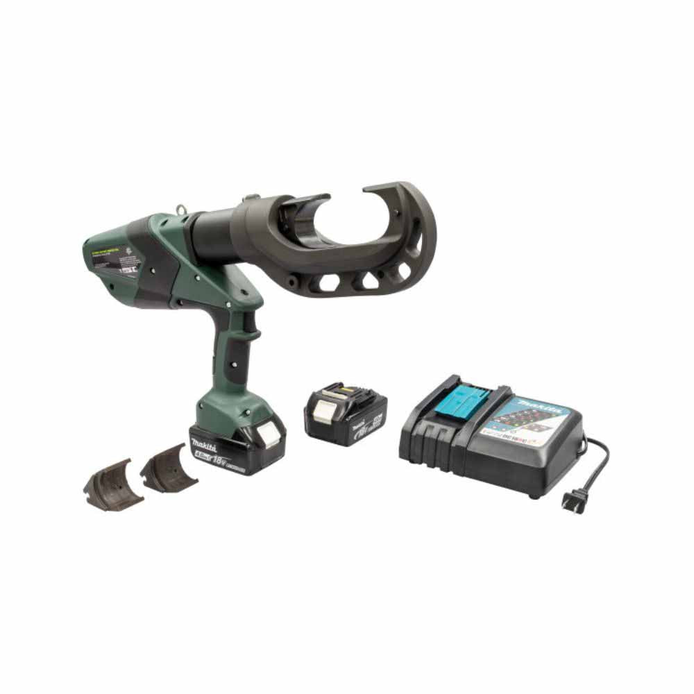 Greenlee EK1550SLX11 EK1550 SLX 15 Ton Crimper, 4.0Ah Battery, 120V Charger