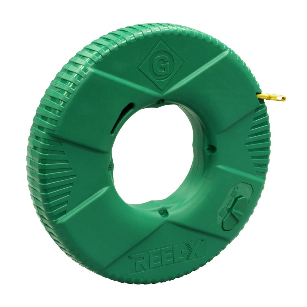 Greenlee FTXF-50 50' REEL-X Non-Conductive Fish Tape - 2