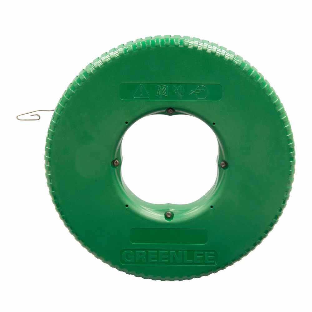 Greenlee FTXS-125BP Greenlee 125' REEL-X 1/8" Steel Fish Tape (Bulk Pack) - 4