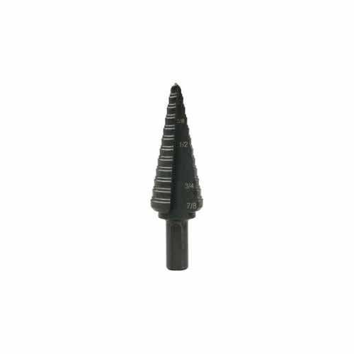 Greenlee GSB04 Greenlee 7/8" Step Bit (#4) 3 Flat Sidex for 1/2" Chuck