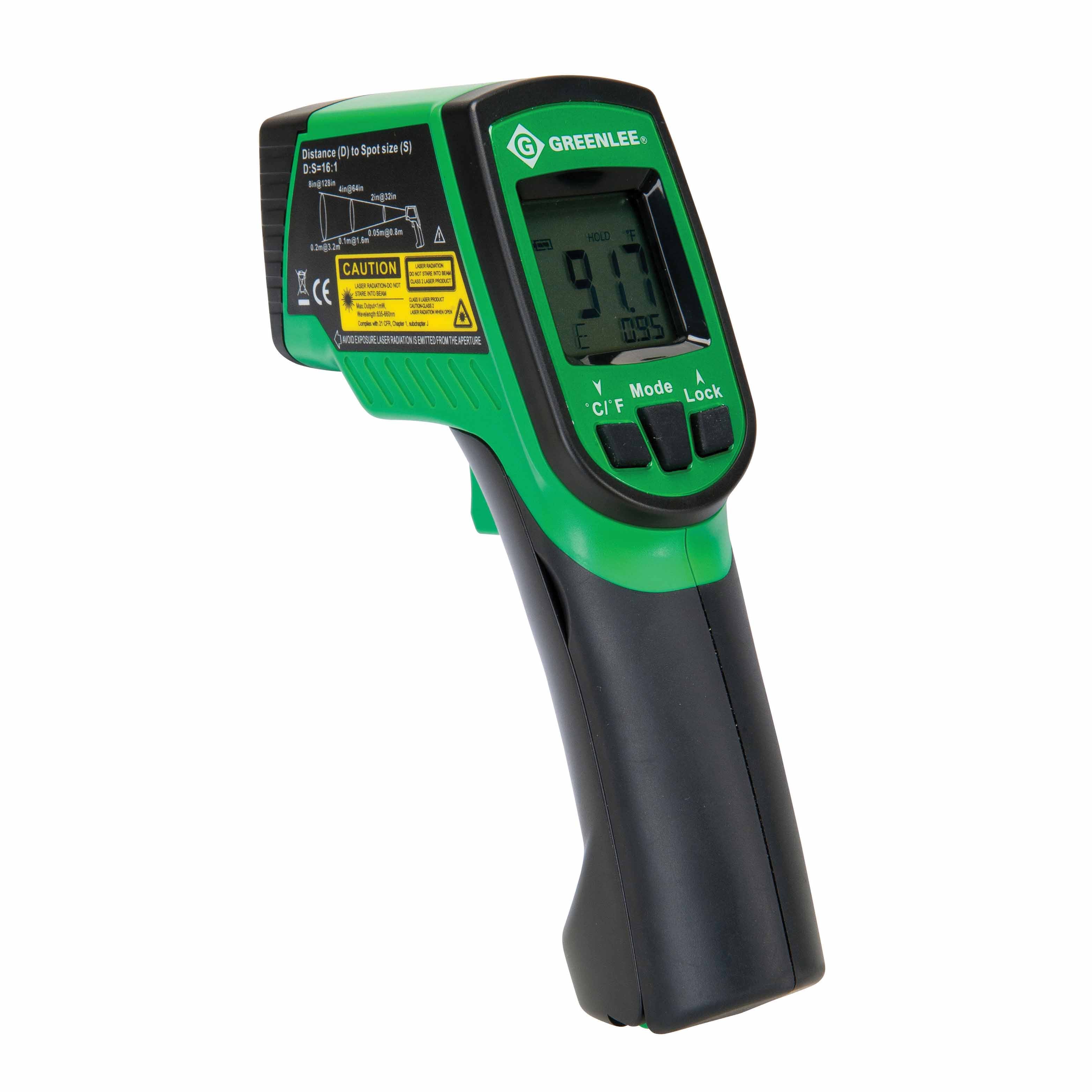 Greenlee TG-2000 Dual Laser Infrared Thermometer - 7