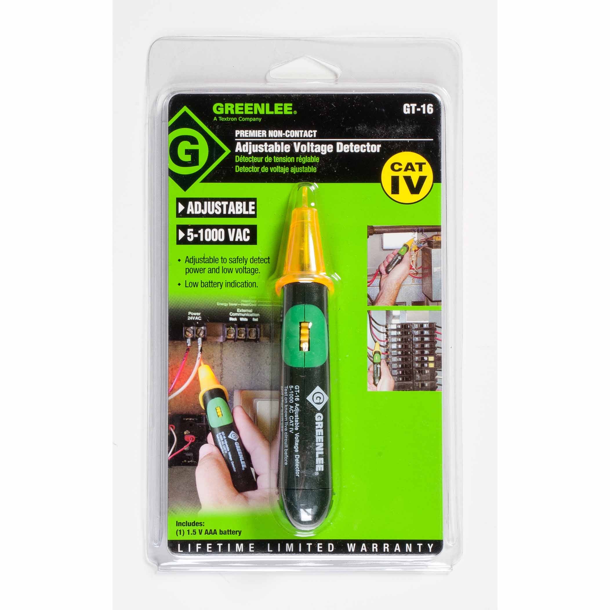 Greenlee GT-16 Adjustable Non-Contact Voltage Detector - 2