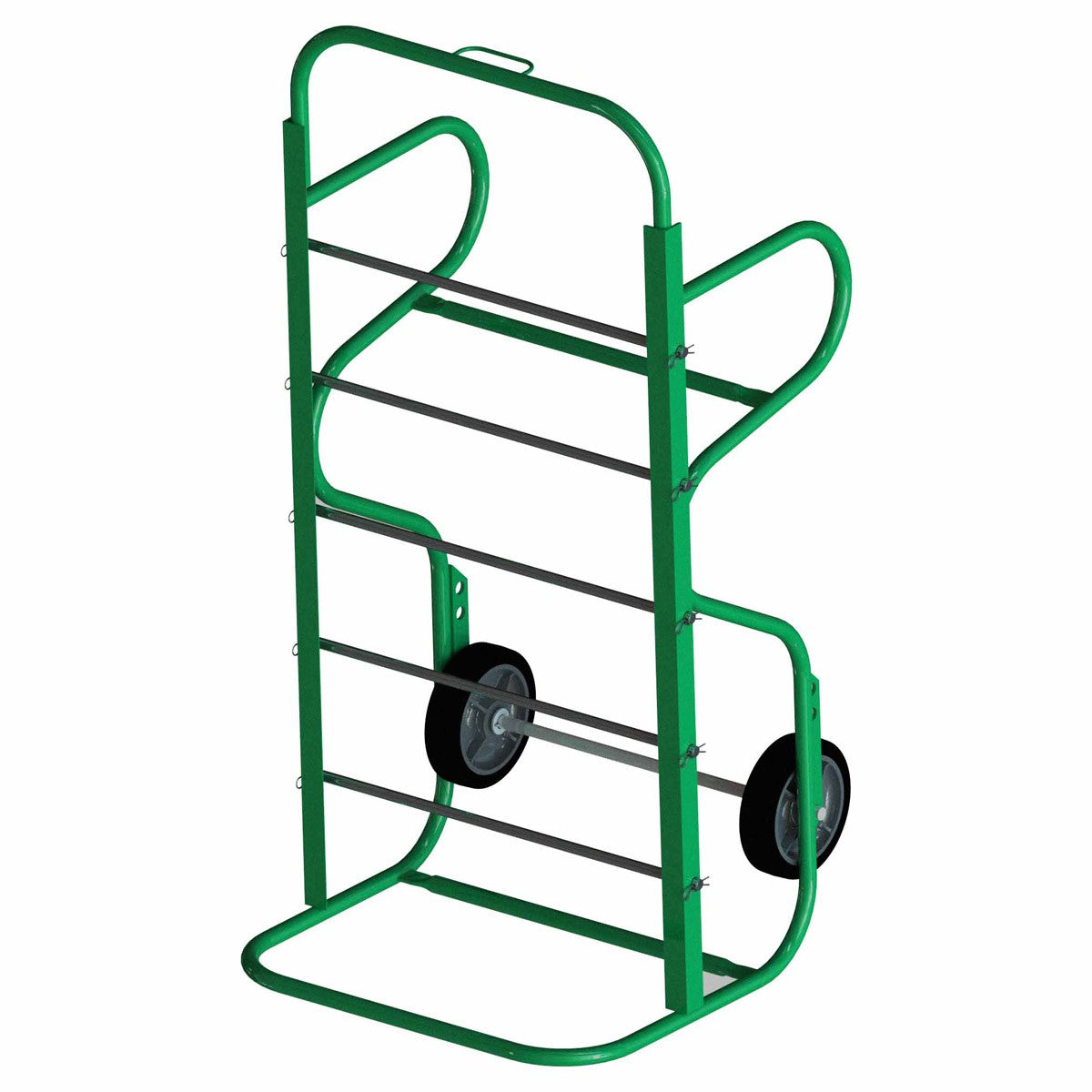 Greenlee® 909 Caddy Wire Dispenser, (6) 2500 ft Spool Up to 18 in Dia, 13  in W Spool (Max), Steel
